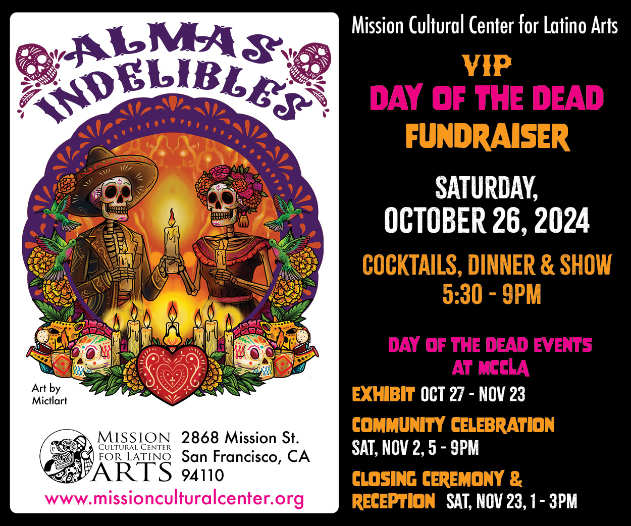 Day of the Dead Gala 26th