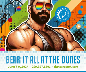 Dunes Bear Weekend 2024 300 x 250 
