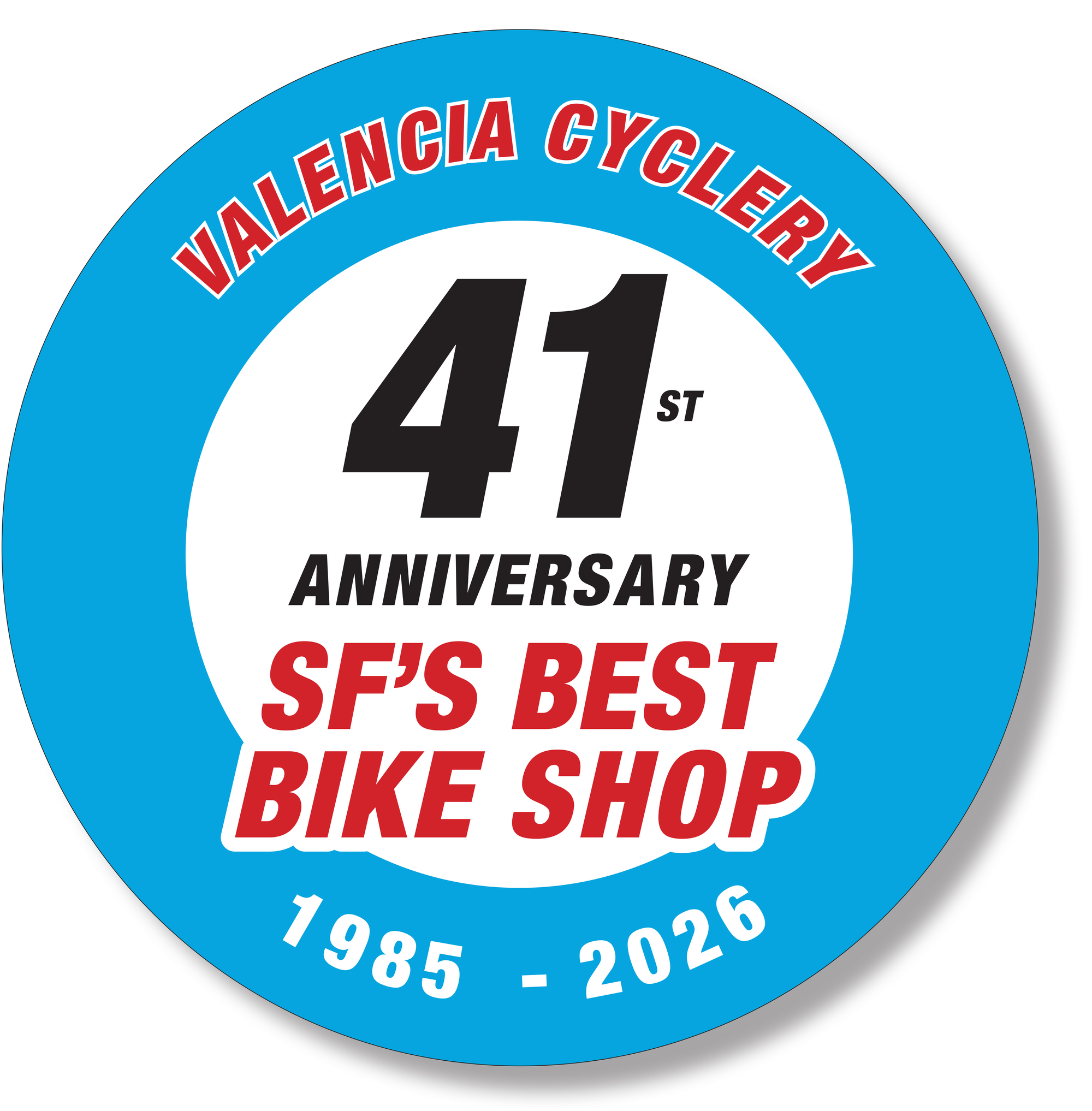 41st Anniversary - Official Update - Blue Circle