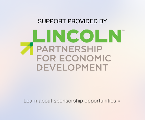 Support provided by Lincoln Partnership for Economic Development