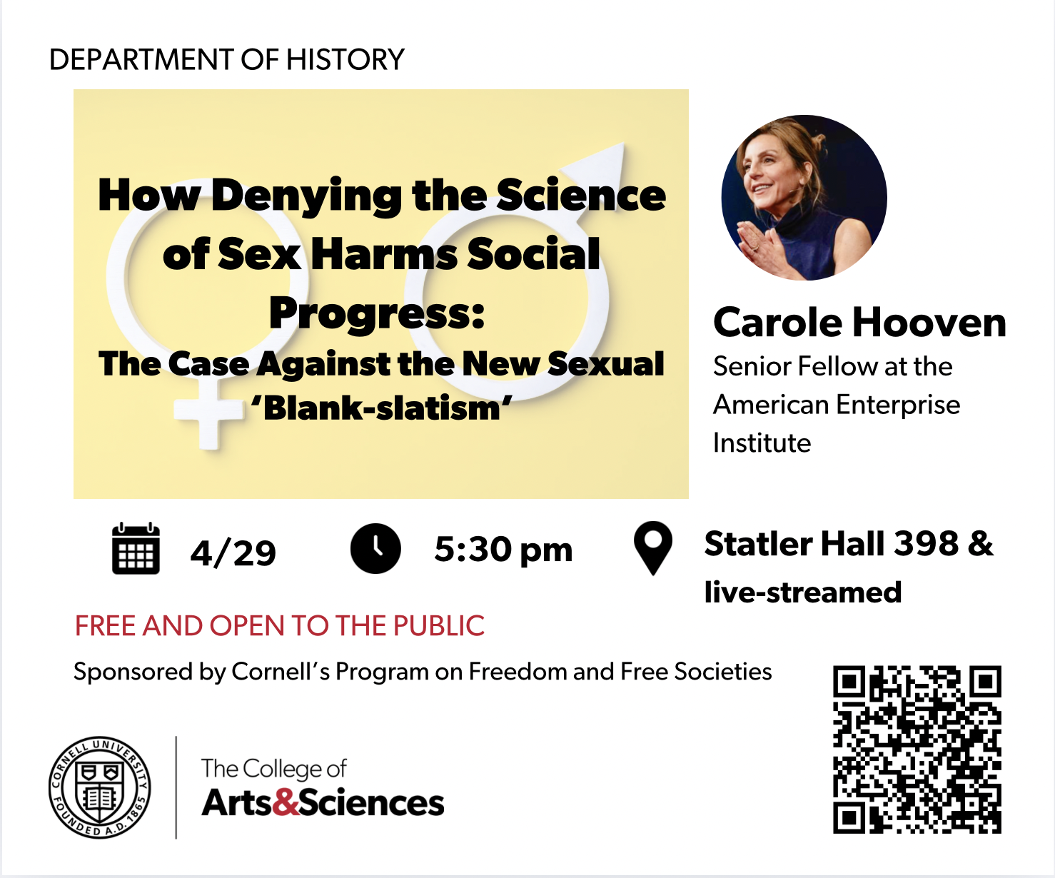 Freedom and Free Society lecture